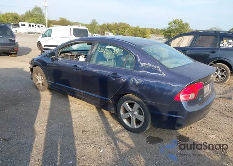 2008 Honda Civic Ex-L from USA, damaged, VIN 2HGFA16978H529716